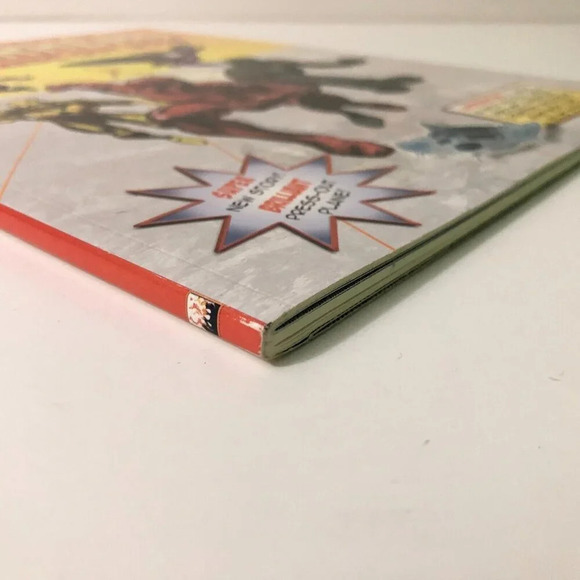 2008 Superhero  Story Press Out Book Paperback Easy To Make Press Out Models - Picture 6 of 16